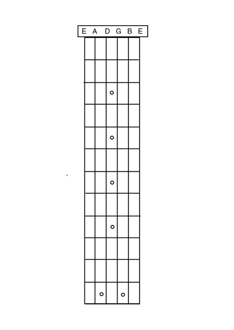 neckline template|guitar neck printable template.